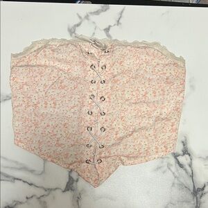 Floral Lace-Up Women's corset 👕